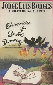 Chronicles of Bustos Domecq book cover