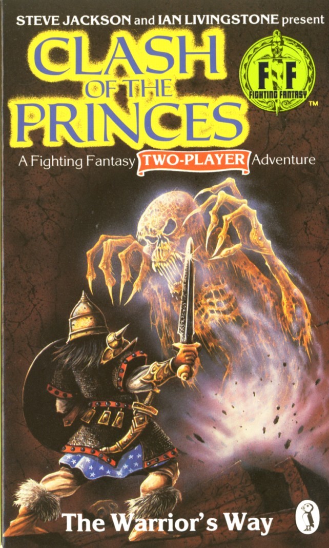 Fighting Fantasy: Clash of the Princes book cover 1