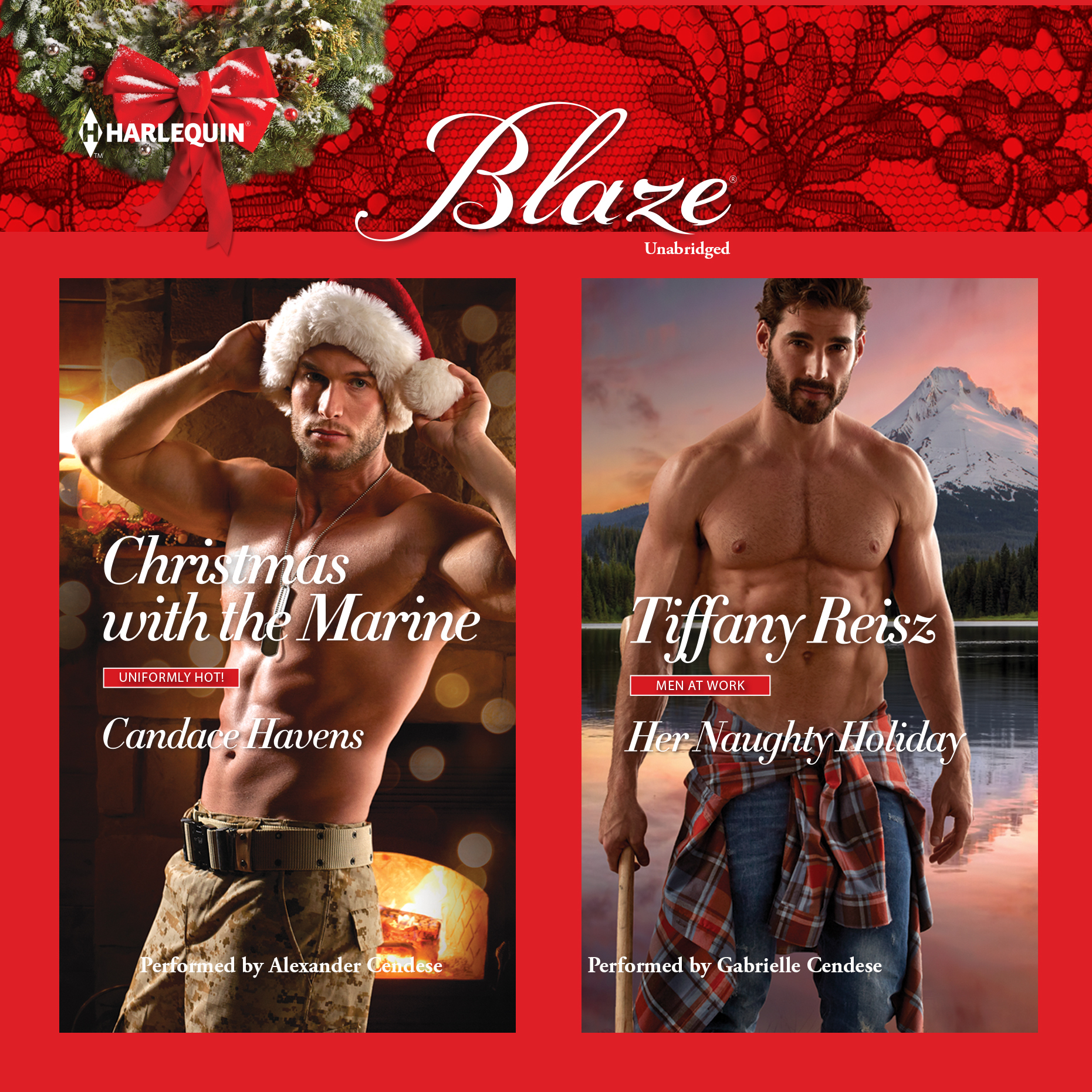 Christmas with the Marine & Her Naughty Holiday book cover