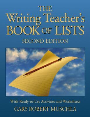 The Writing Teacher's Book Of Lists book cover