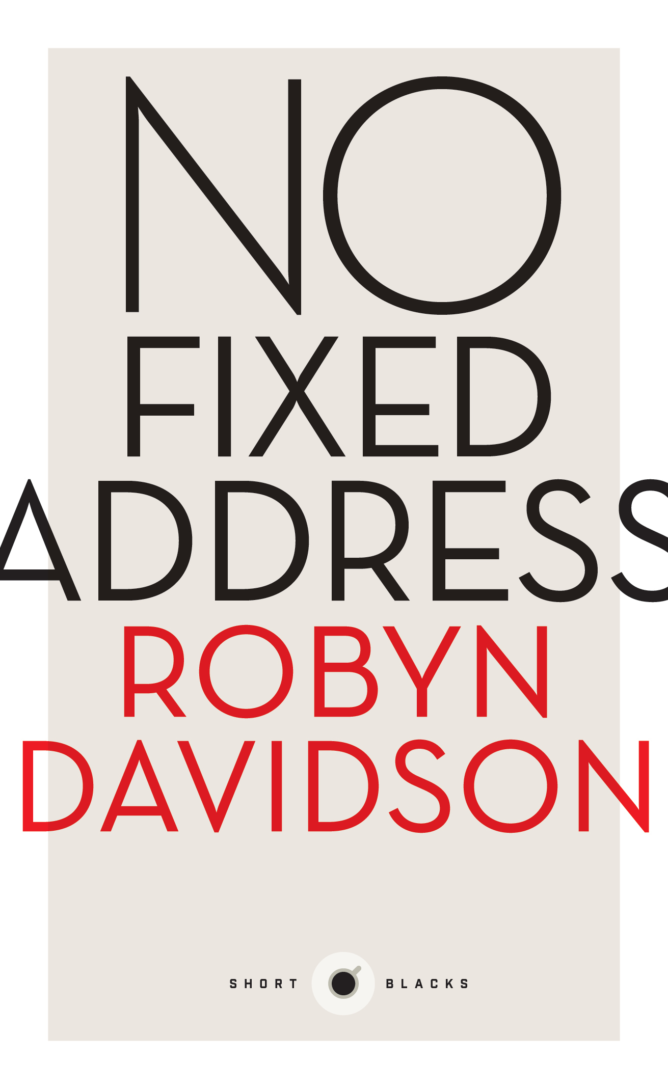 No Fixed Address book cover