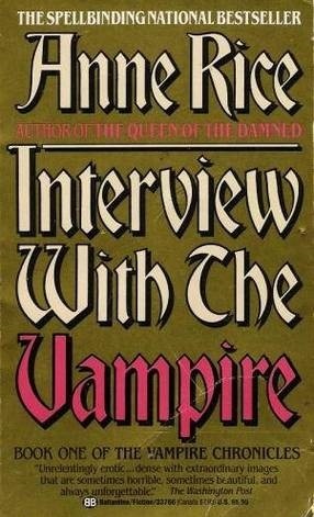 The Vampire Chronicles book cover 1