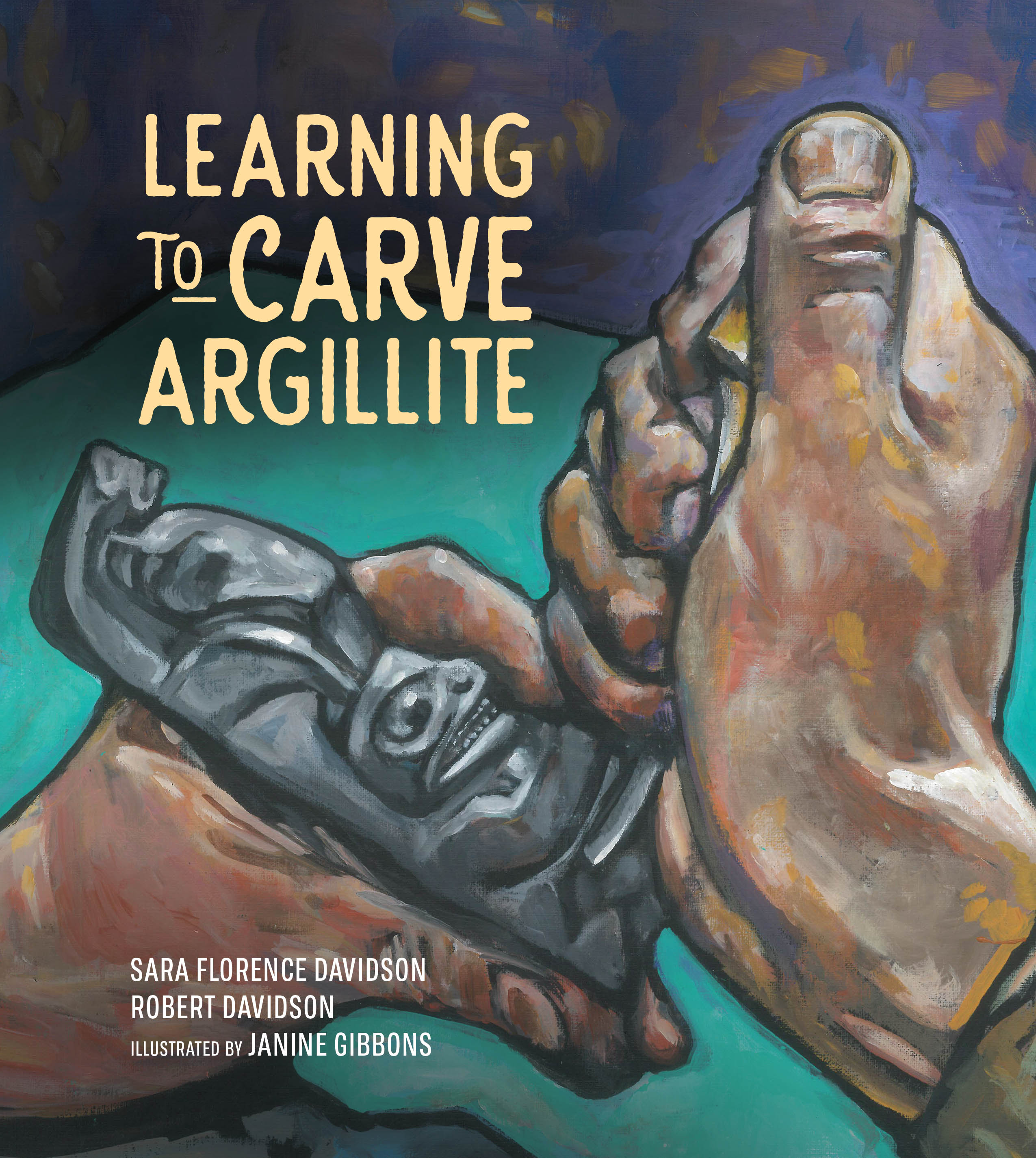 Learning to Carve Argillite (Sk'ad'a Stories Series, 2) book cover