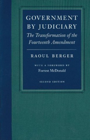 Government by Judiciary book cover
