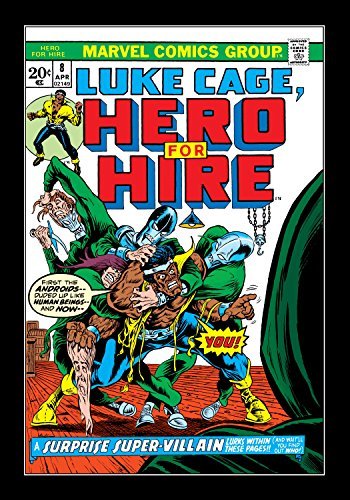 Luke Cage, Hero For Hire book cover 3