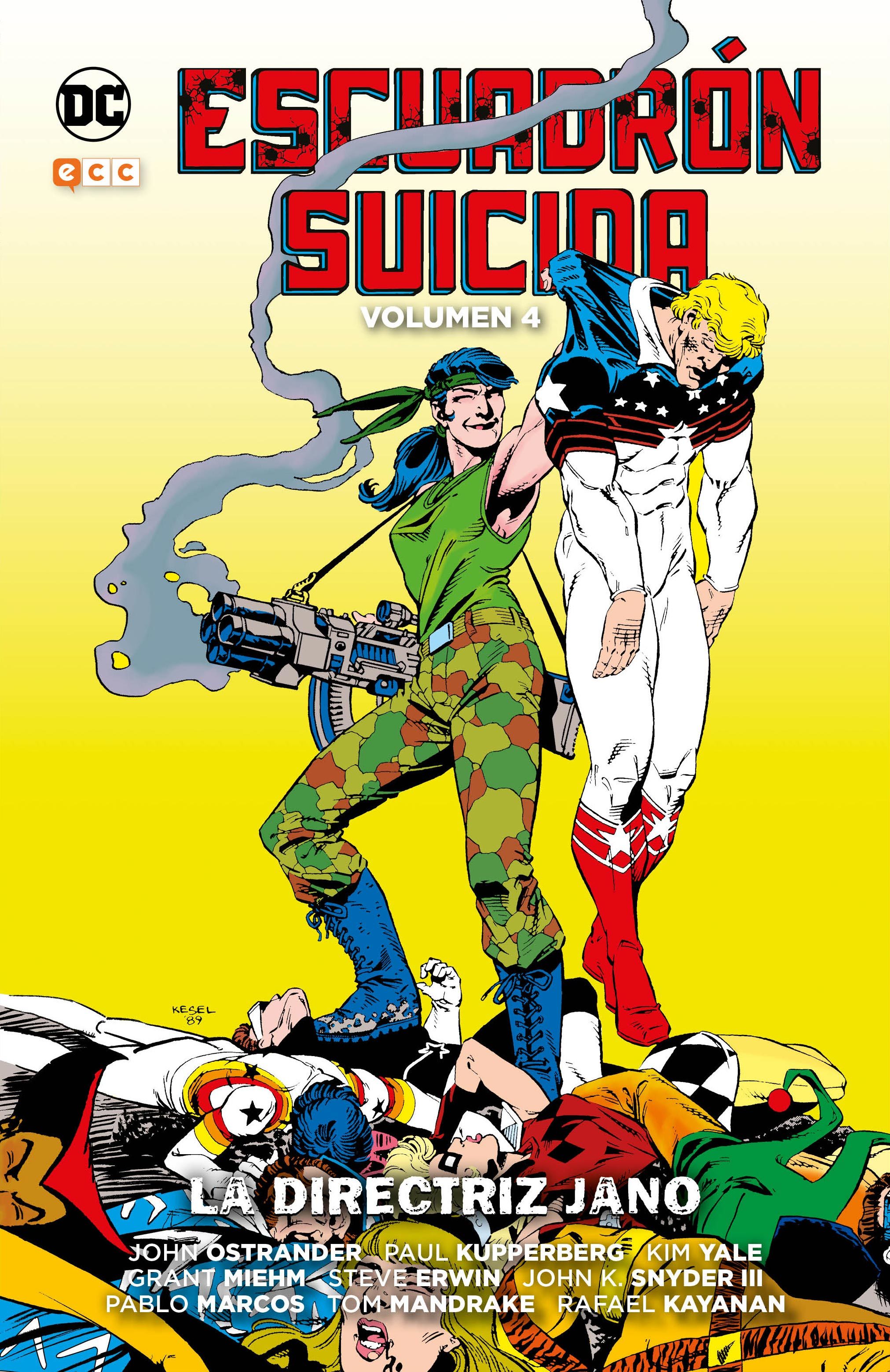 El Escuadrón Suicida de John Ostrander book cover 2