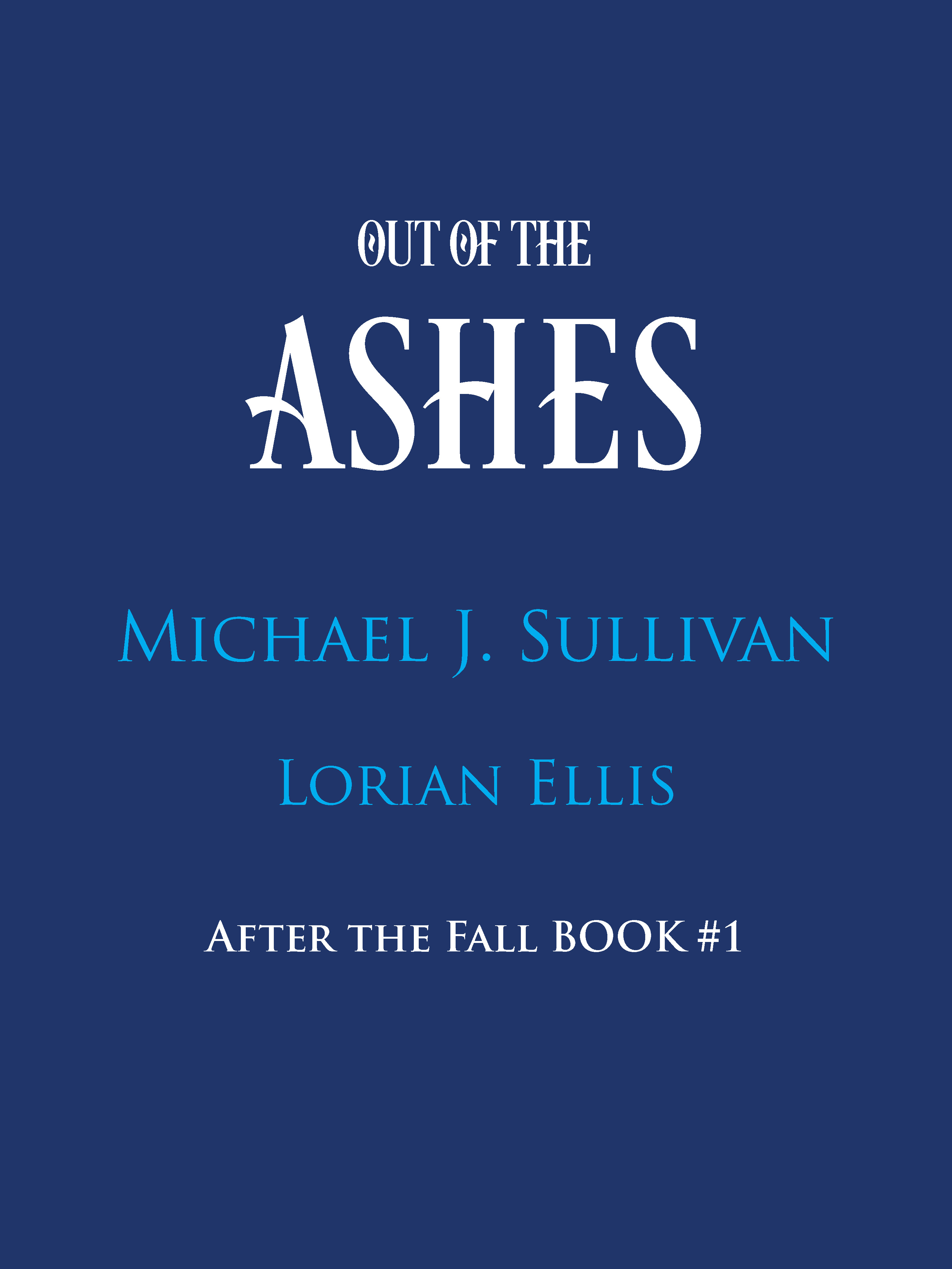 Out of the Ashes book cover