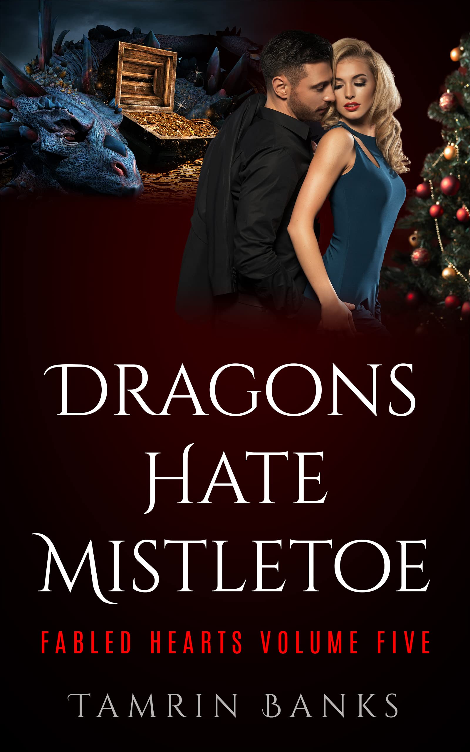Dragons Hate Mistletoe book cover