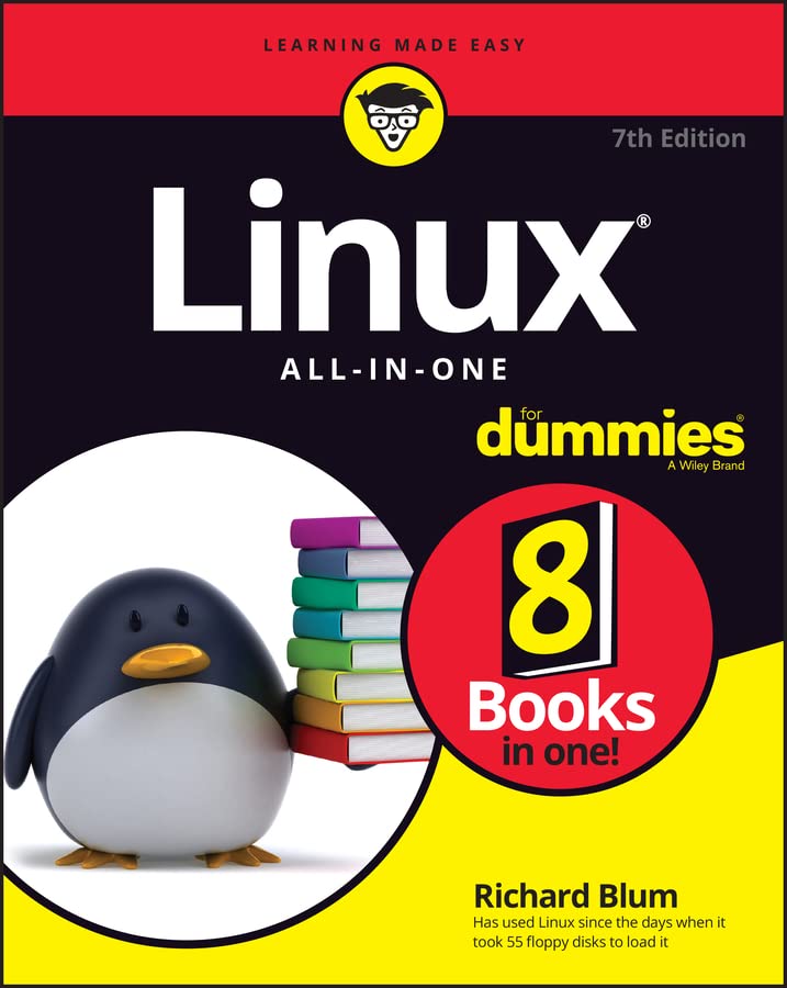 Linux All-In-One For Dummies (For Dummies book cover