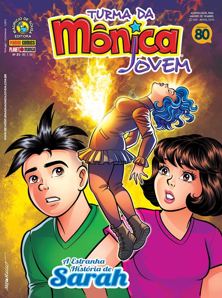 Turma da Mônica Jovem #85 - A Estranha da História de Sarah book cover