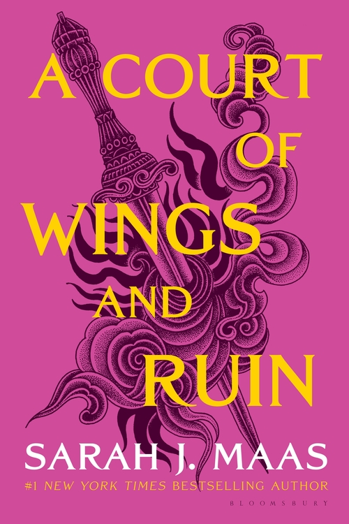 A Court of Thorns and Roses book cover 3