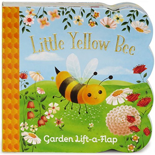 Little Yellow Bee Chunky Lift-a-Flap Board Book book cover