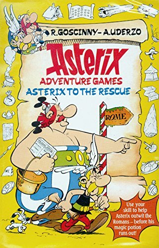 Asterix Adventure Games book cover 1