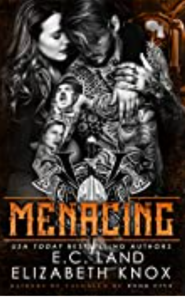 Menacing book cover