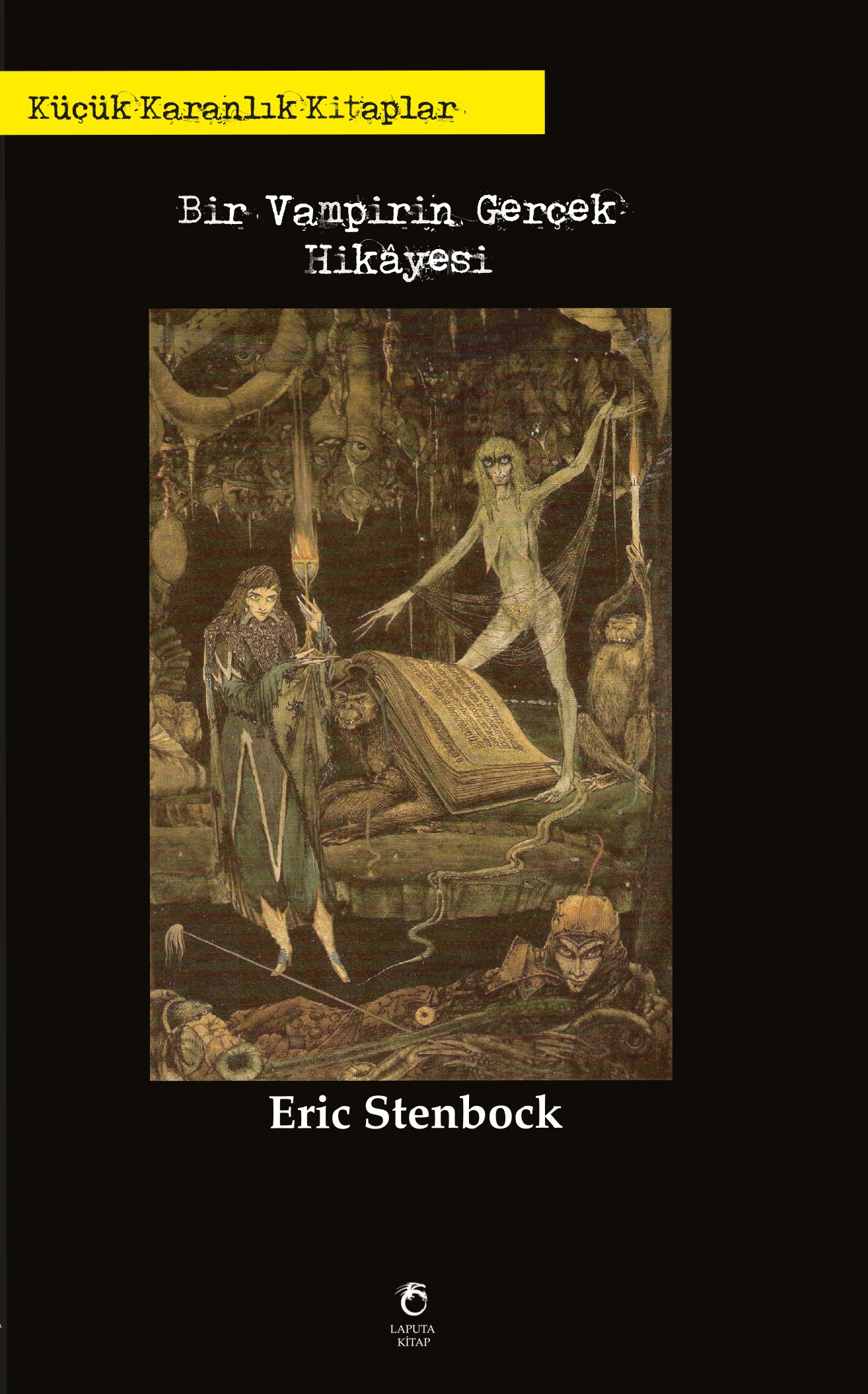 The true story of a vampire book cover
