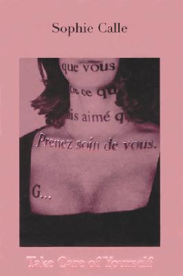 Sophie Calle book cover