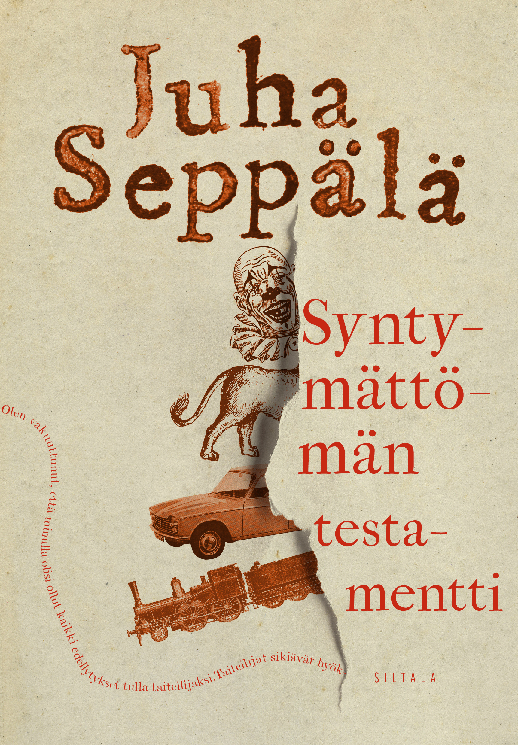 Syntymättömän testamentti book cover