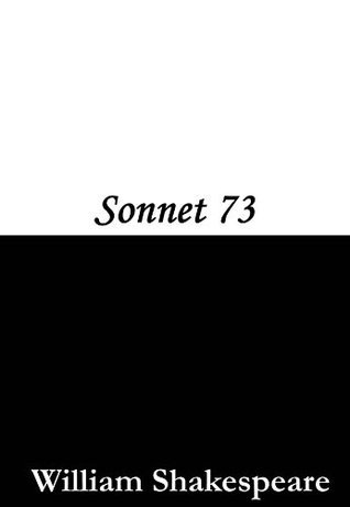 Sonnet 73 book cover