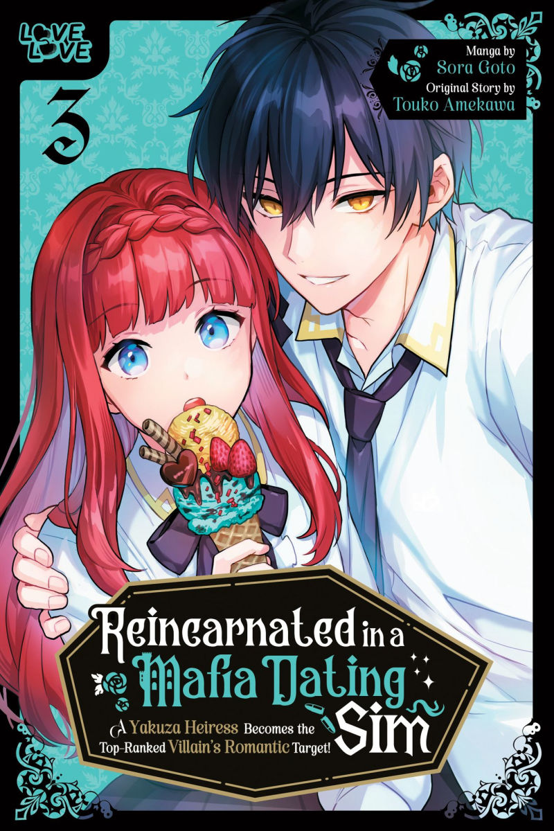 Reincarnated in a Mafia Dating Sim, Volume 3 book cover