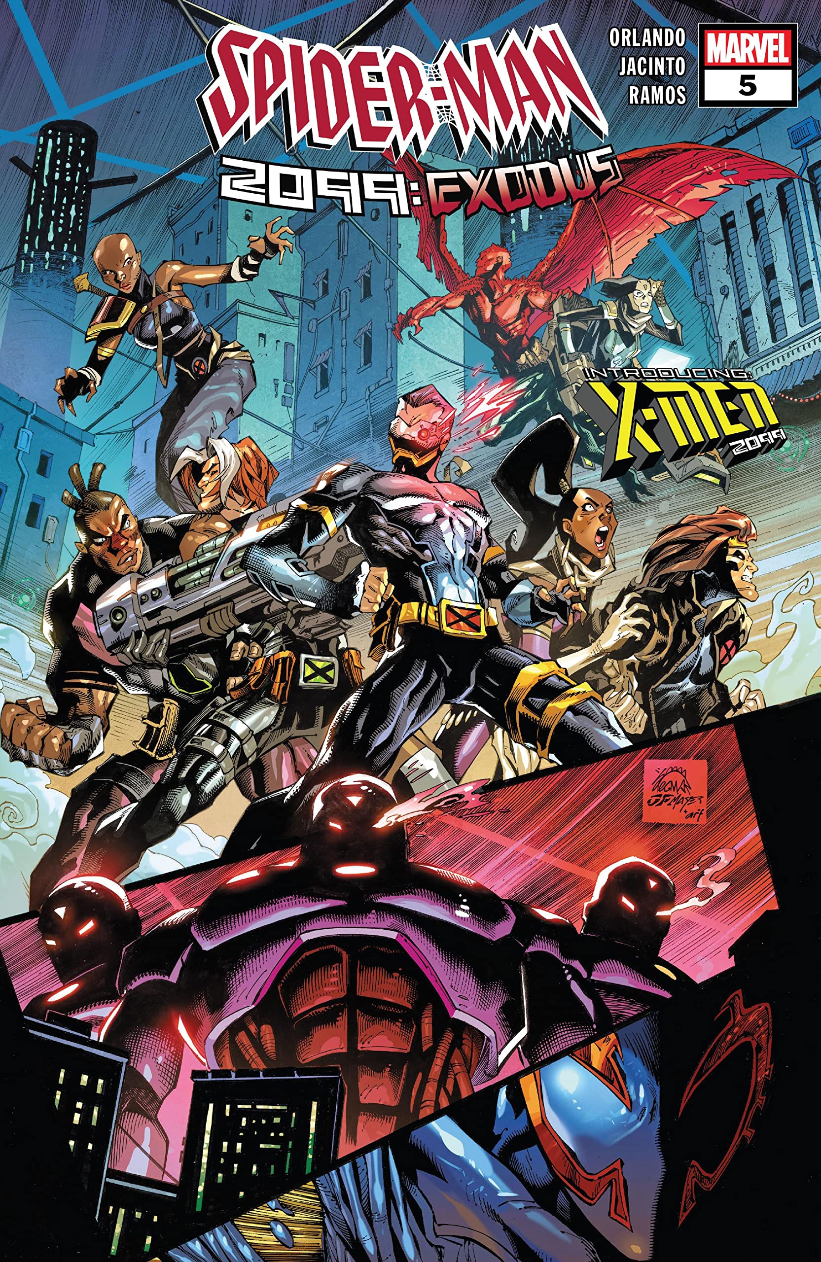 Spider-Man 2099: Exodus book cover 1