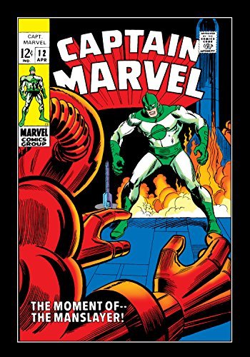Captain Marvel (1968) book cover 2