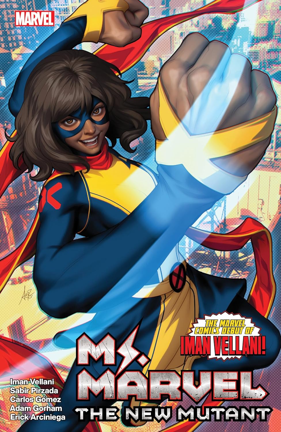Ms. Marvel: The New Mutant book cover 1