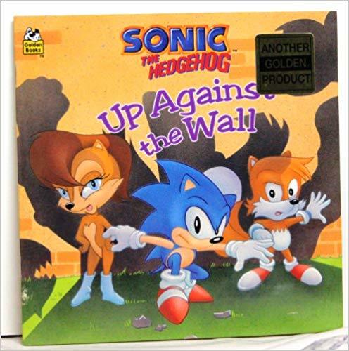 Sonic the Hedgehog book cover