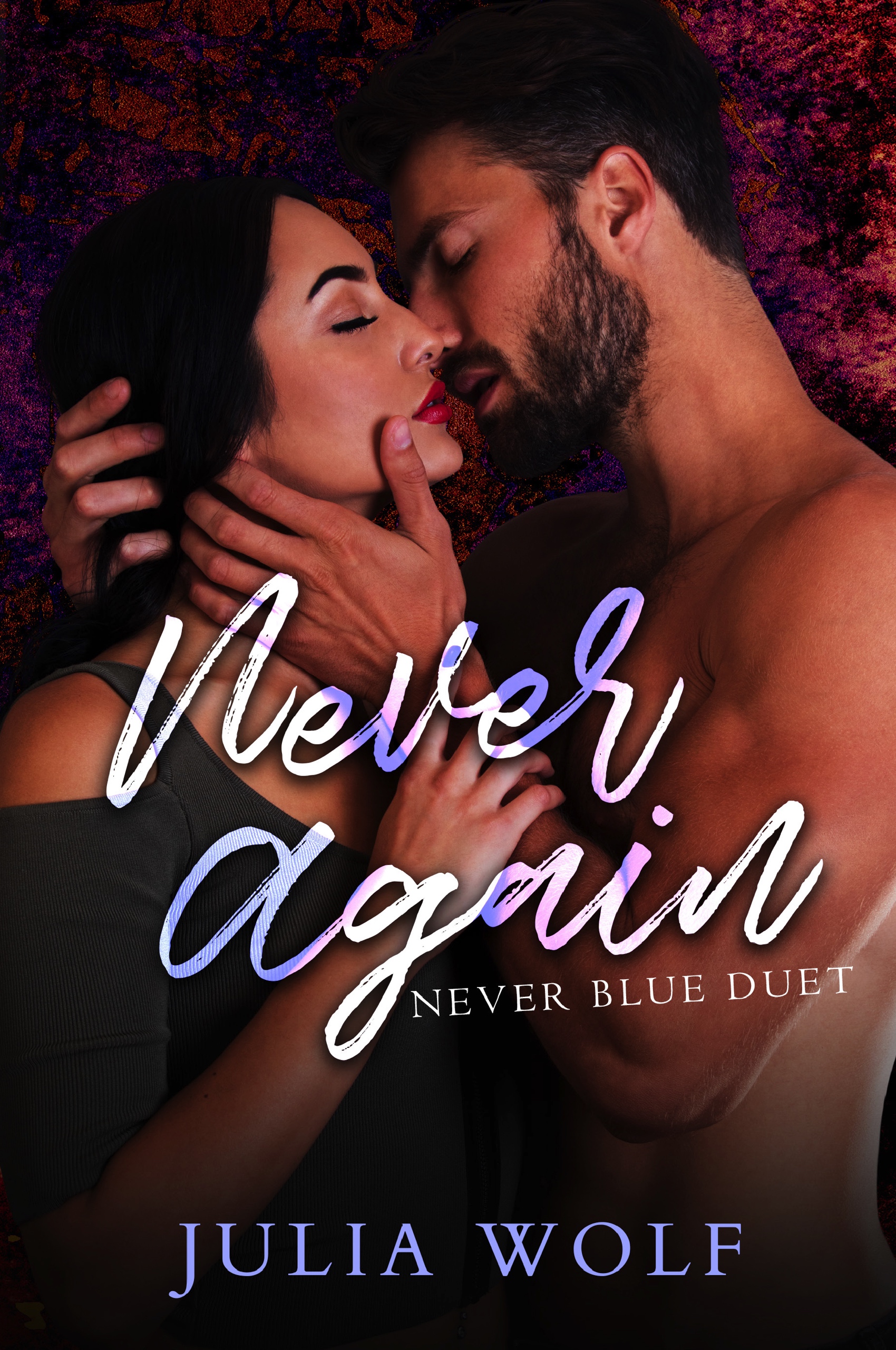 Never Blue book cover 2