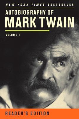 Autobiography of Mark Twain book cover 1