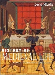 The history of medieval life book cover