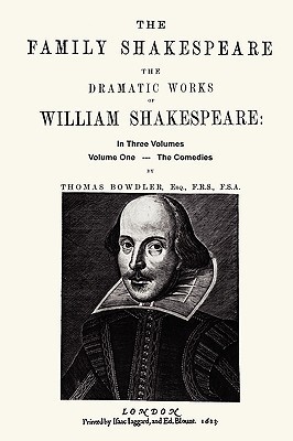 The Family Shakespeare - Volume One, The Comedies by Thomas Bowdler book cover