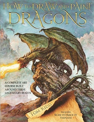 How to Draw and Paint Dragons book cover