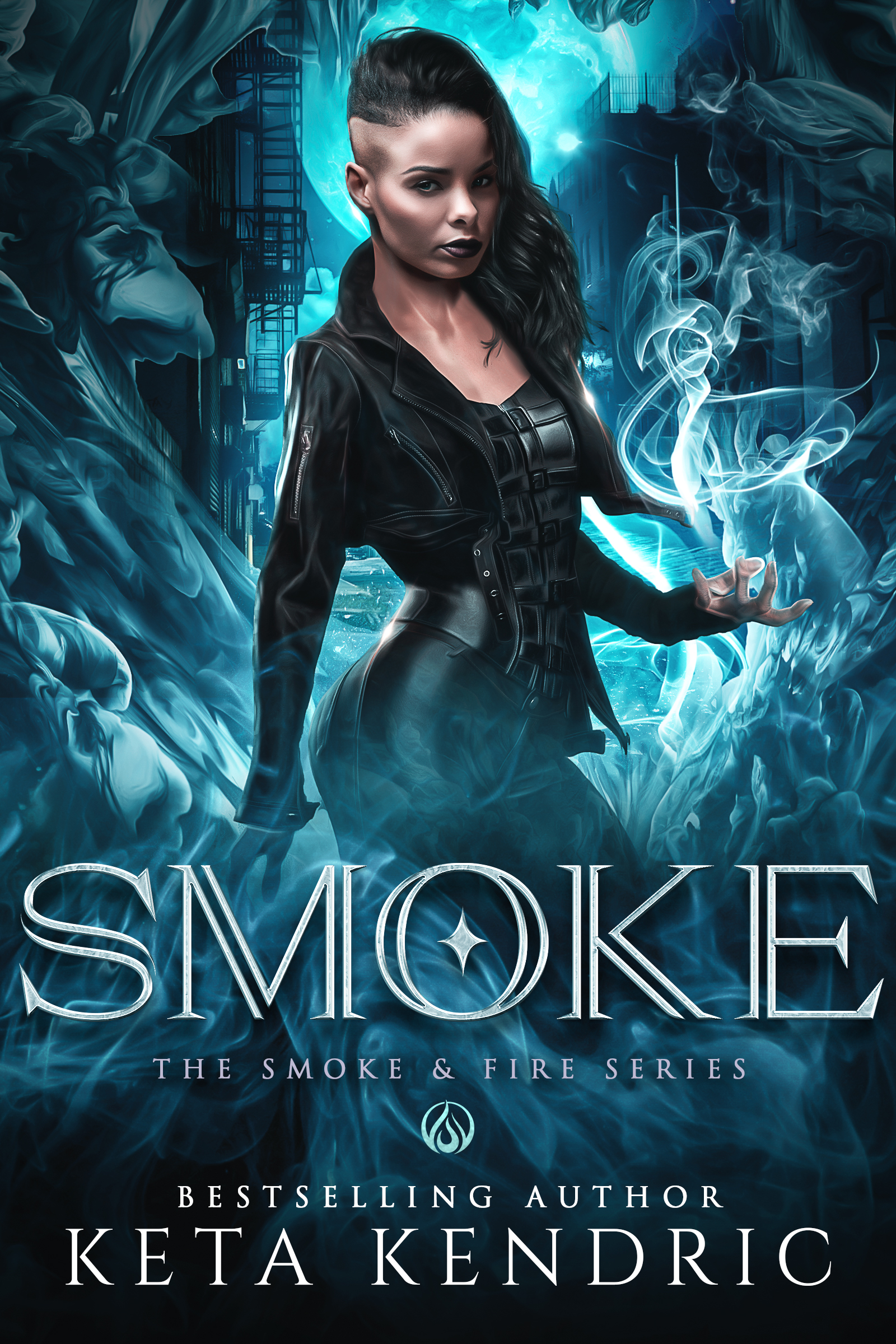 Smoke and Fire book cover 2