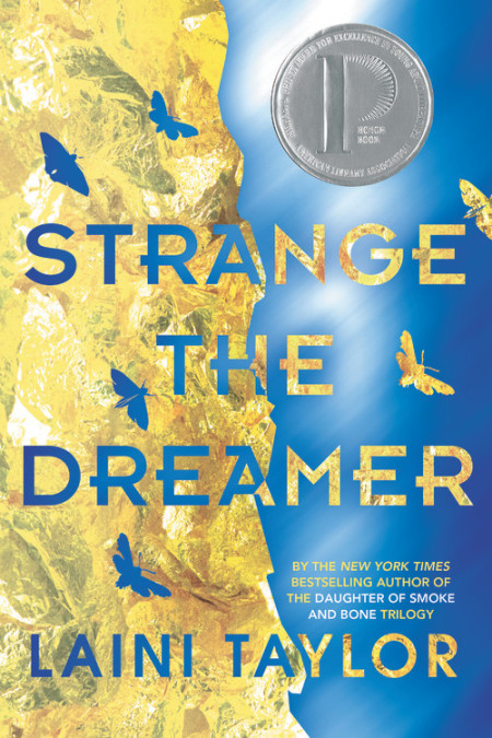 Strange the Dreamer book cover 1
