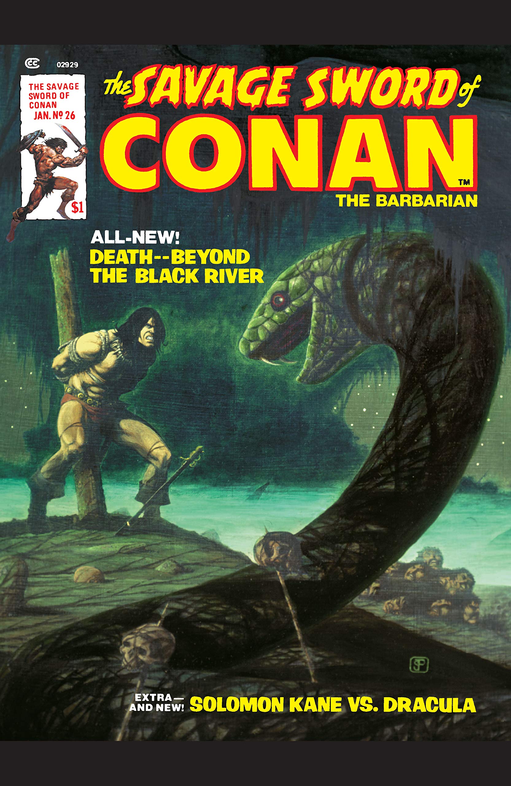 Savage Sword of Conan (1974) book cover 2