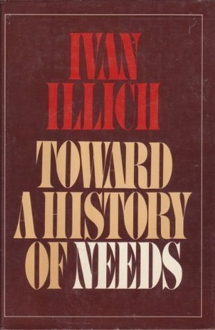 Toward a History of Needs book cover