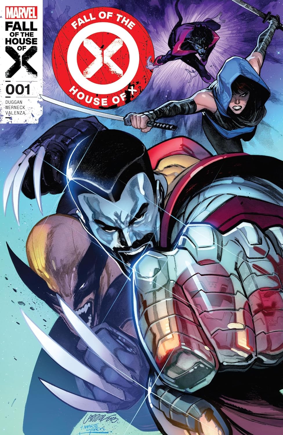 Fall of the House of X/Rise of the Powers of X book cover 1