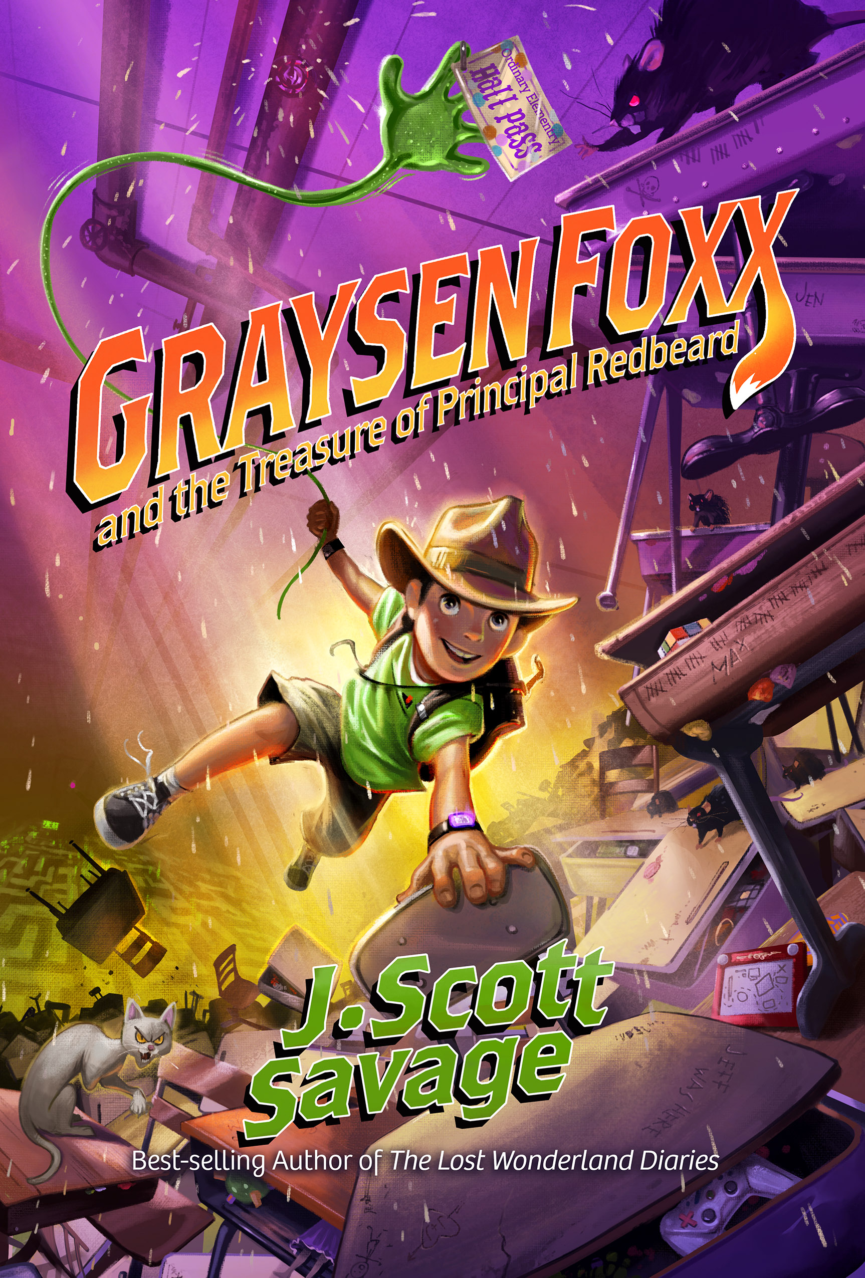 Graysen Foxx and the Treasure of Principal Redbeard book cover