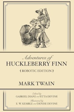 Adventures of Huckleberry Finn book cover