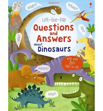 Questions and Answers about Dinosaurs book cover