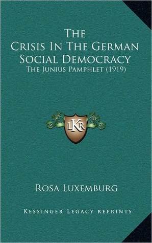 The Crisis of German Social Democracy book cover