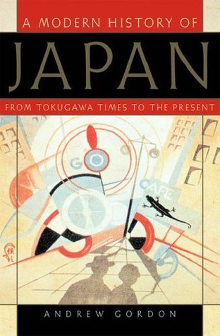 A Modern History of Japan book cover