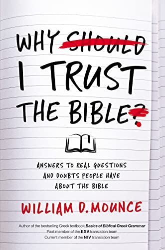 Why I Trust the Bible book cover