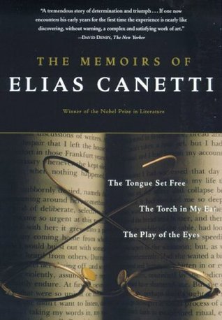 The Memoirs of Elias Canetti book cover