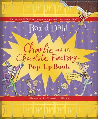 Charlie and the Chocolate Factory Pop-Up Book by Roald Dahl book cover