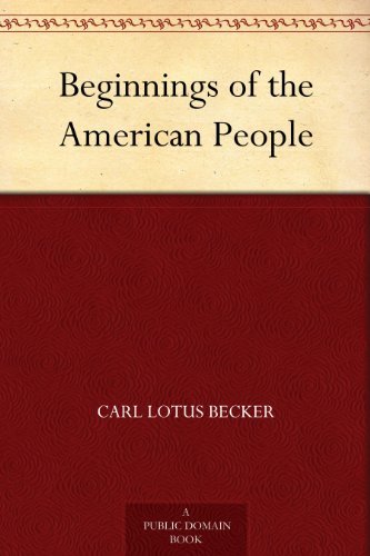 Beginnings of the American People book cover