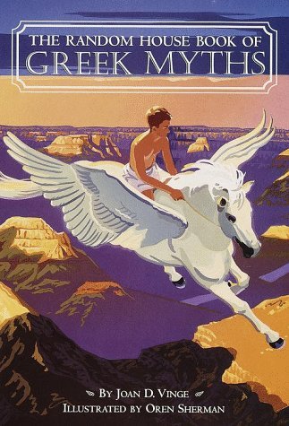 The Random House Book of Greek Myths book cover