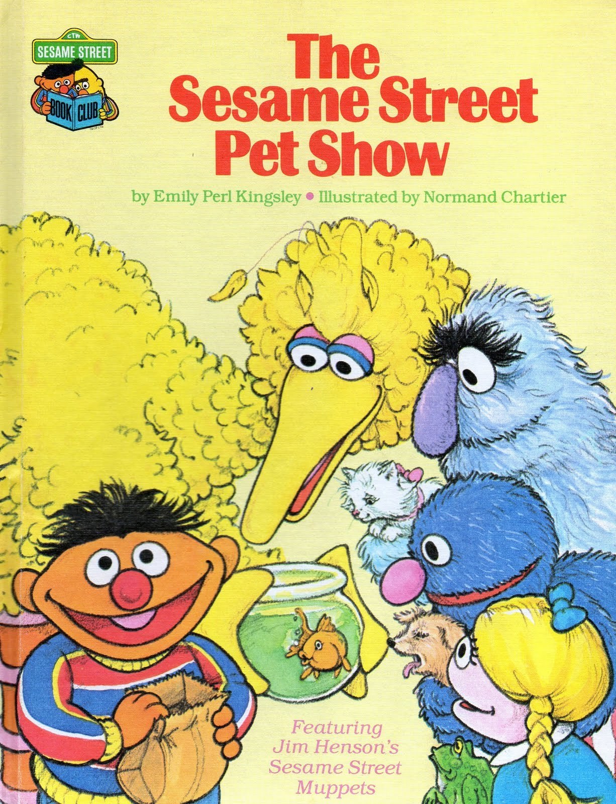 The Sesame Street Pet Show book cover