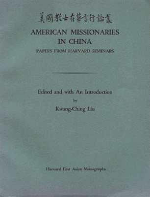American Missionaries in China book cover