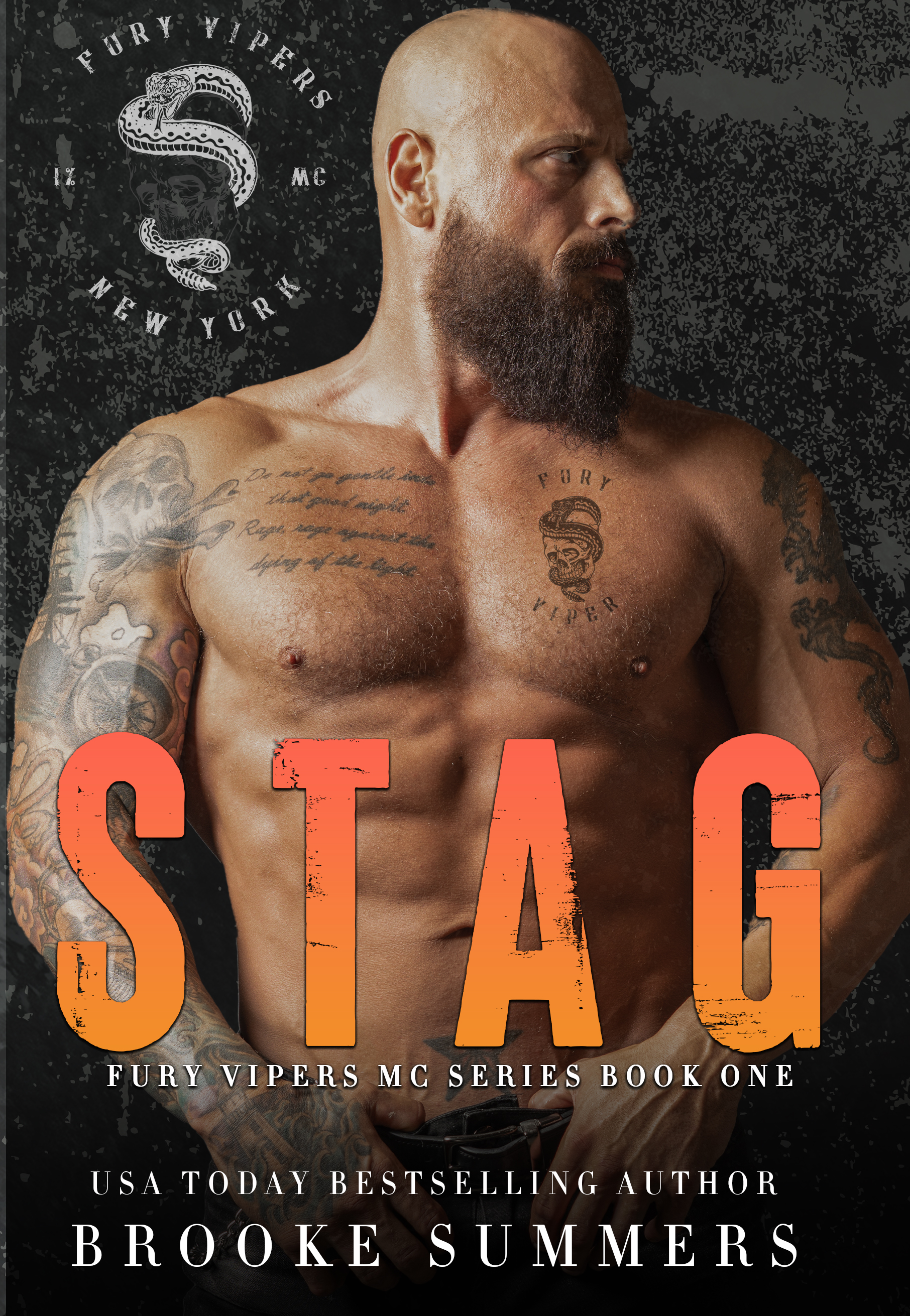 Fury Vipers MC book cover 1